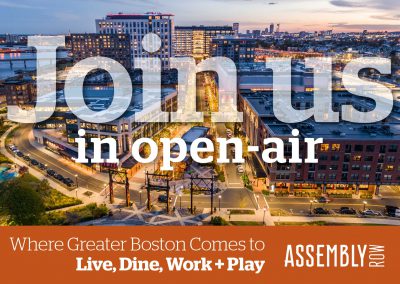 Assembly Row – open Air ad